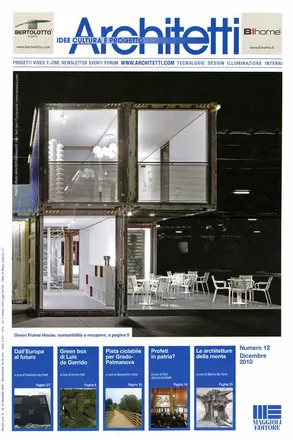 Copertina di «Architetti», Maggioli editore
